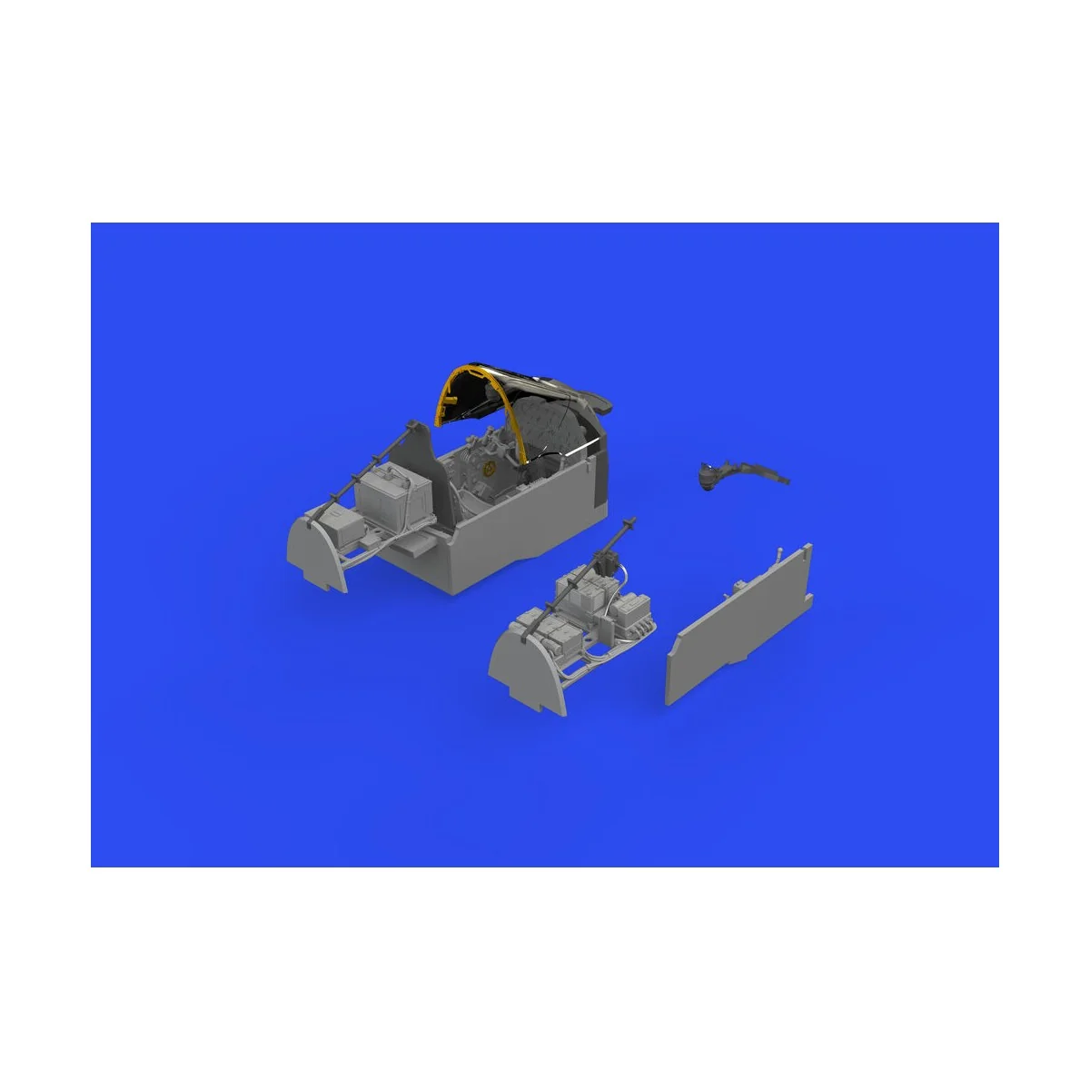 P-38J cockpit PRINT for TAMIYA - Eduard Accessories 648812