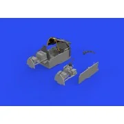 P-38J cockpit PRINT for TAMIYA, 1/48 - Eduard Accessories 648812 P-38J cockpit PRINT for TAMIYA, 1/48 - Eduard Accessories 648812