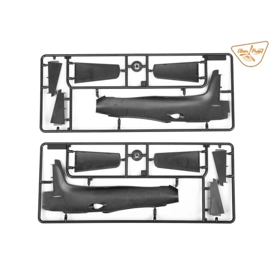 XA2D-1 Skyshark, 1/72 - Clear Prop Models CP72005