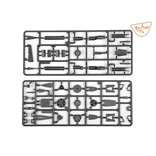 XA2D-1 Skyshark, 1/72 - Clear Prop Models CP72005