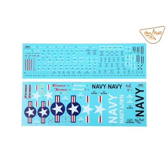 XA2D-1 Skyshark, 1/72 - Clear Prop Models CP72005