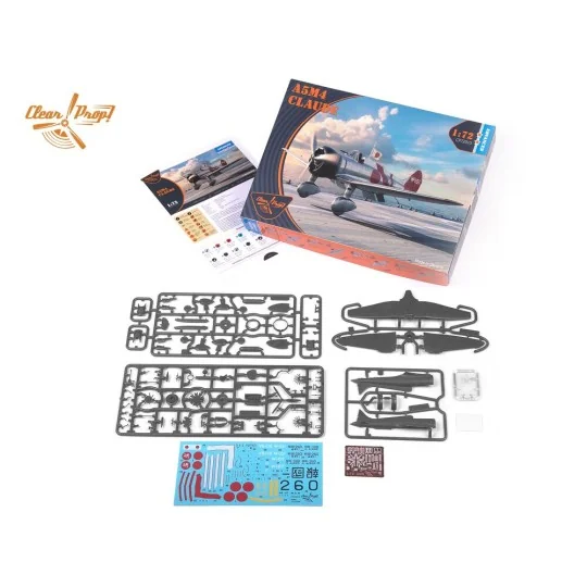 A5M4 Claude, 1/72 - Clear Prop Models CP72010