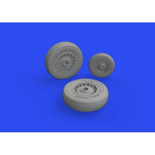 Buccaneer S.2C/D wheels for AIRFIX, 1/48 - Eduard Accessories 648814