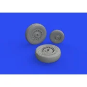 Buccaneer S.2C/D wheels for AIRFIX - Eduard Accessories 648814