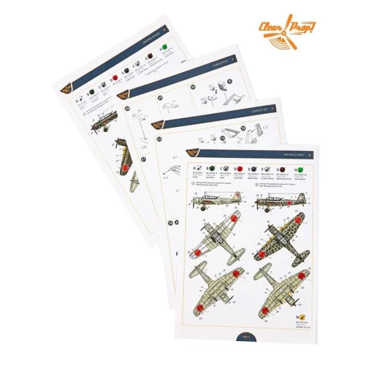 Ki-51 Sonia Reconnaissance, 1/72 - Clear Prop Models CP72012