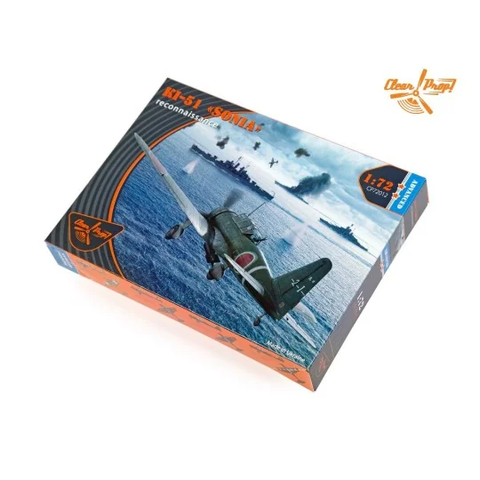 Ki-51 Sonia Reconnaissance, 1/72 - Clear Prop Models CP72012