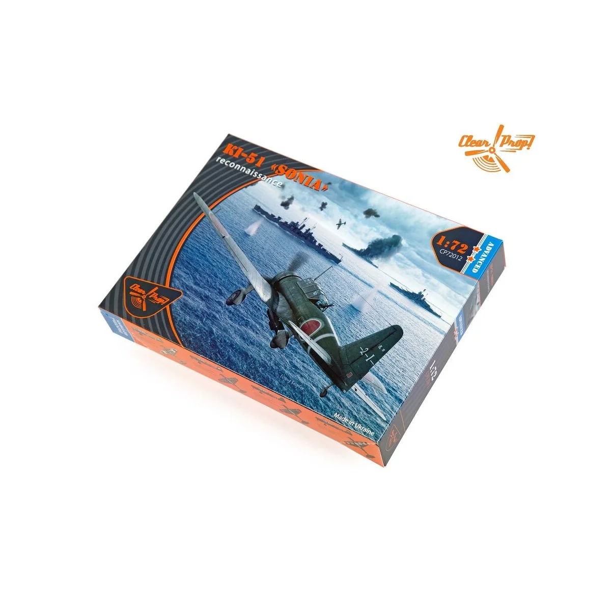 Ki-51 Sonia Reconnaissance, 1/72 - Clear Prop Models CP72012