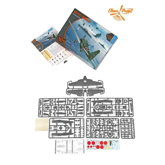Ki-51 Sonia Reconnaissance, 1/72 - Clear Prop Models CP72012