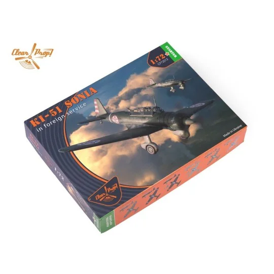 Ki-51 Sonia in foreign service, 1/72 - Clear Prop Models CP72013