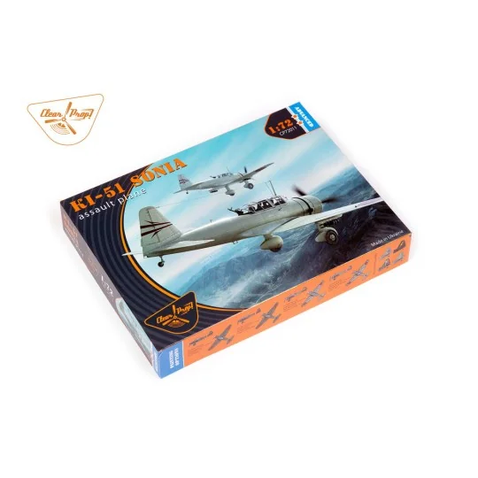 Ki-51 Sonia, 1/72 - Clear Prop Models CP72011