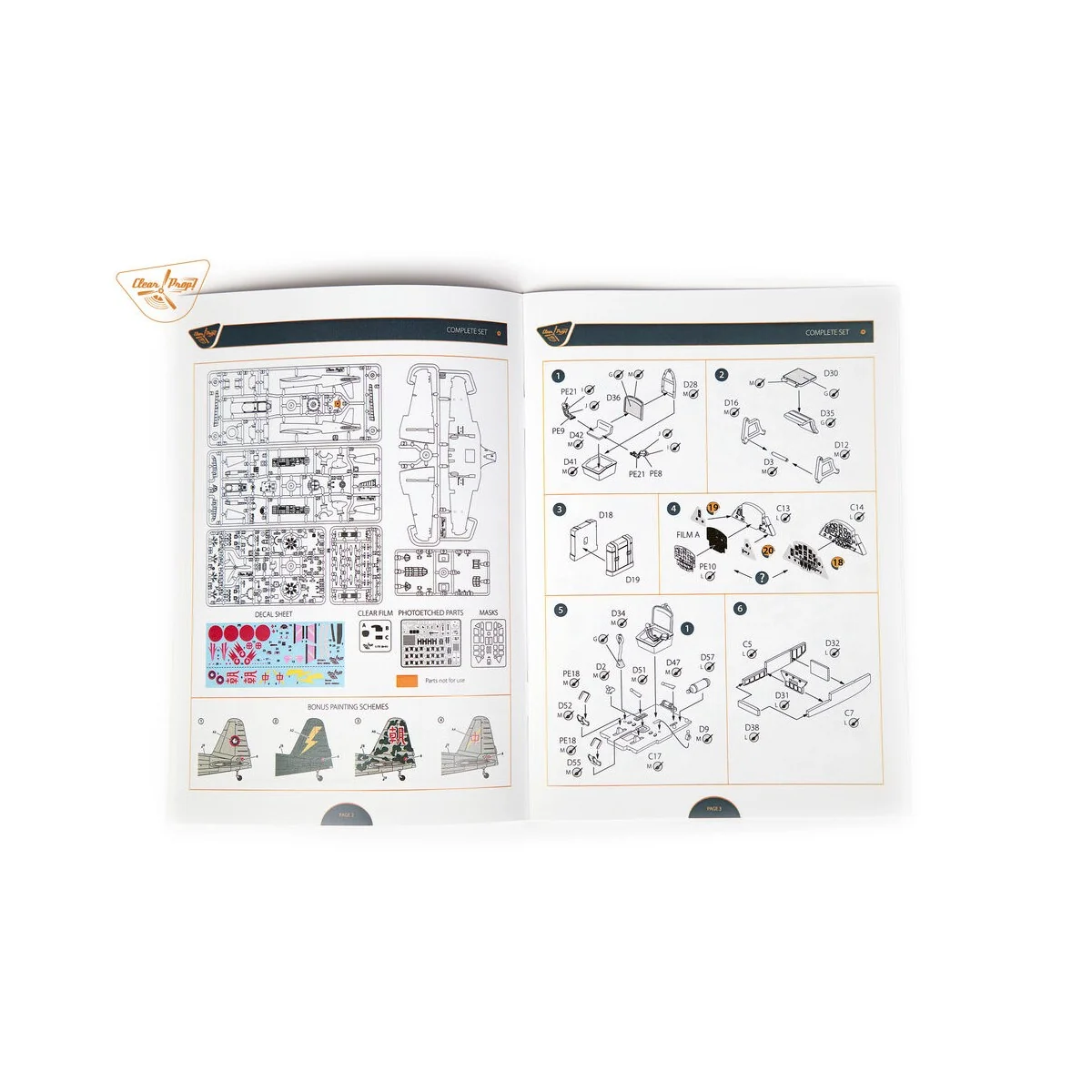 Ki-51 Sonia, 1/72 - Clear Prop Models CP72011
