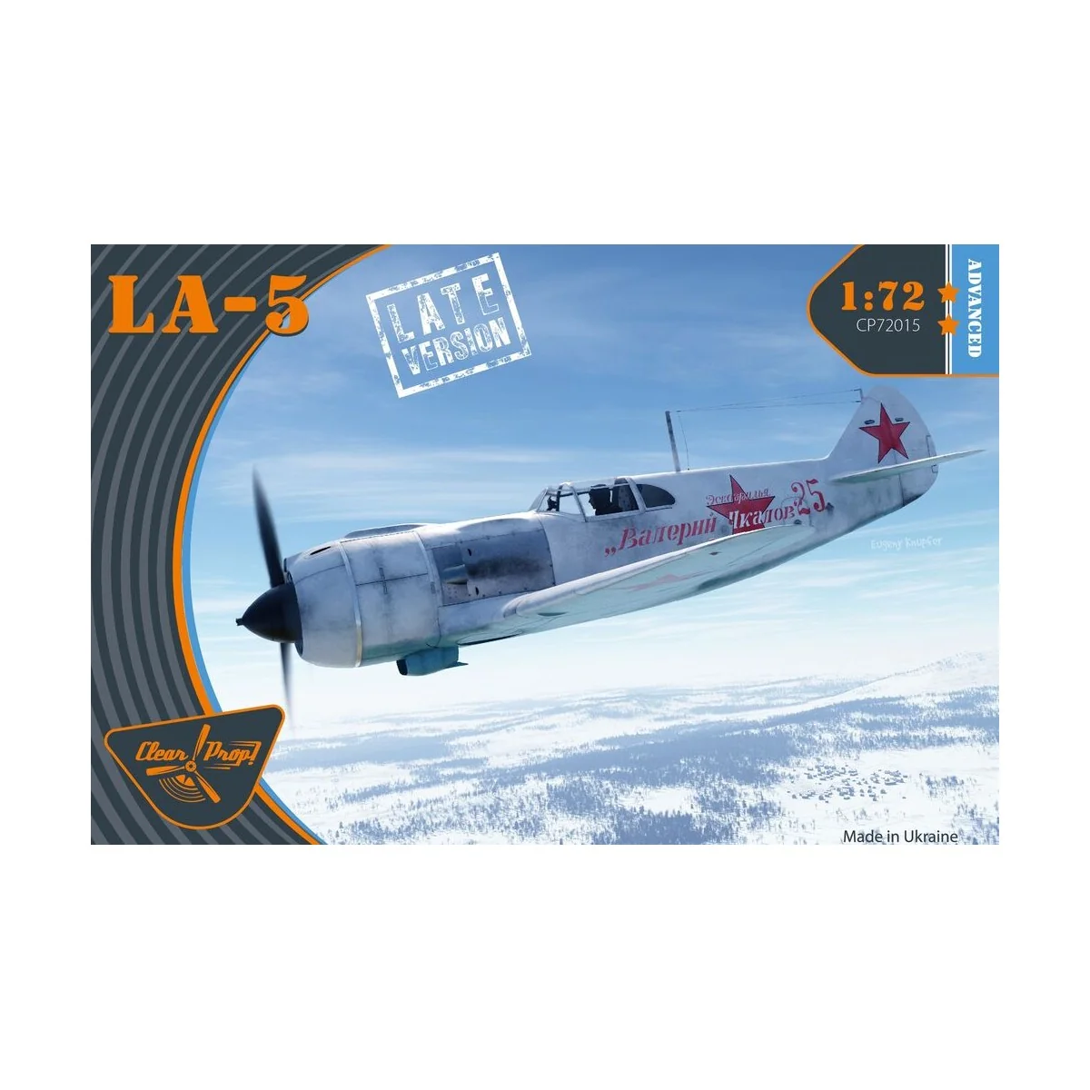 La-5 (late version), 1/72 - Clear Prop Models CP72015