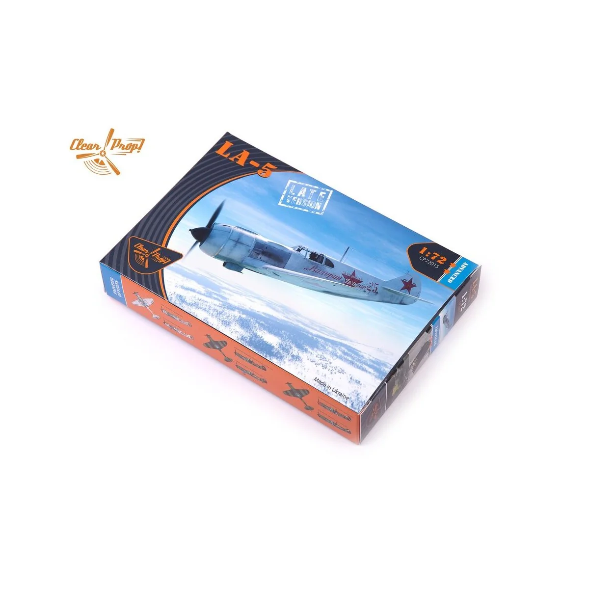 La-5 (late version), 1/72 - Clear Prop Models CP72015