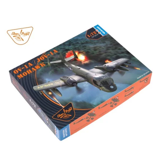 OV-1 A/JOV-1A Mohawk, 1/72 - Clear Prop Models CP72016