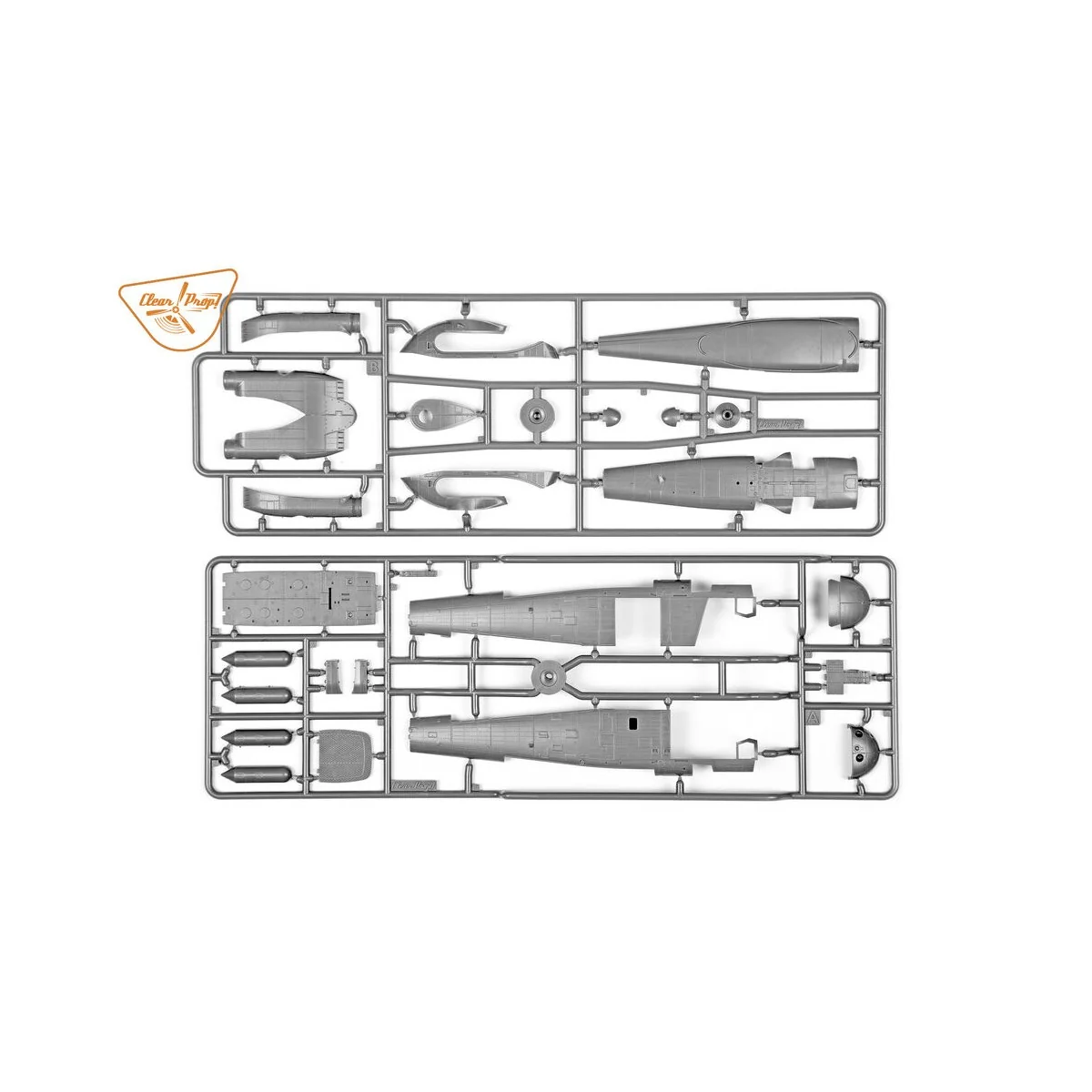 HH-2D Seasprite, 1/72 - Clear Prop Models CP72018
