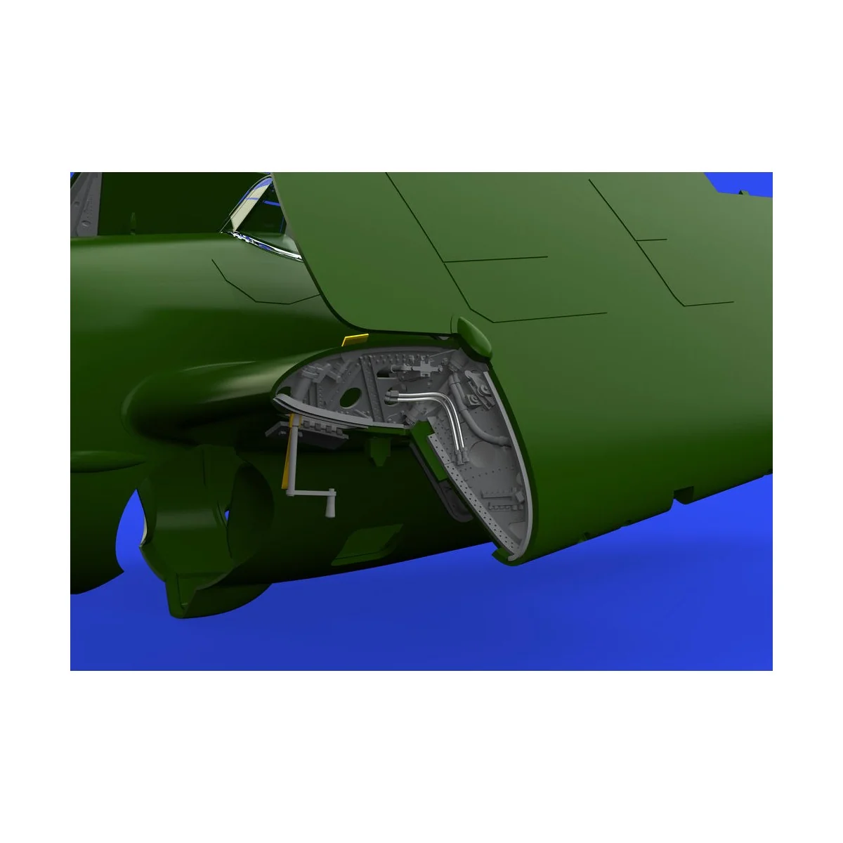 F4F-4 folding wings PRINT for EDUARD, 1/48 - Eduard Accessories 648818