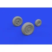 F-35B wheels for ITALERI, 1/48 - Eduard Accessories 648819