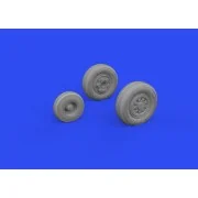F-35B wheels for ITALERI, 1/48 - Eduard Accessories 648819