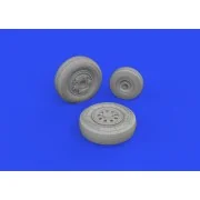 F-35B wheels for ITALERI, 1/48 - Eduard Accessories 648819