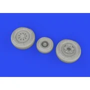 F-35B wheels for ITALERI, 1/48 - Eduard Accessories 648819
