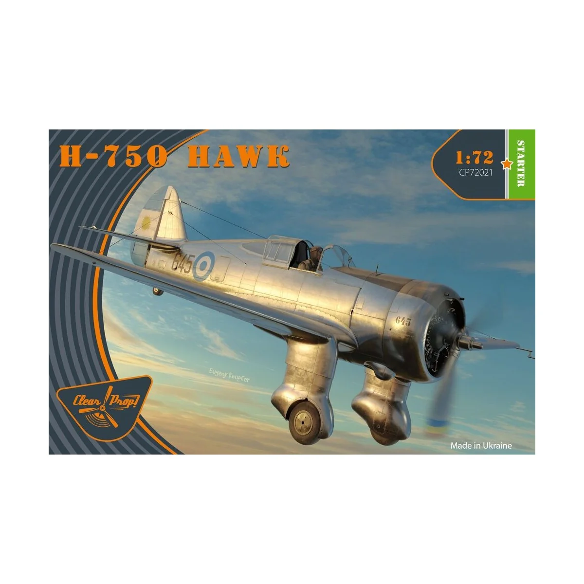 H-75O Hawk, 1/72 - Clear Prop Models CP72021
