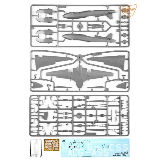 DH.88 Comet, 1/72 - Clear Prop Models CP72019