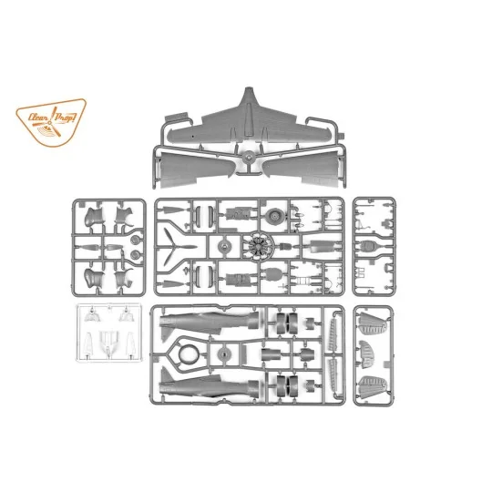 H-75O Hawk, 1/72 - Clear Prop Models CP72021