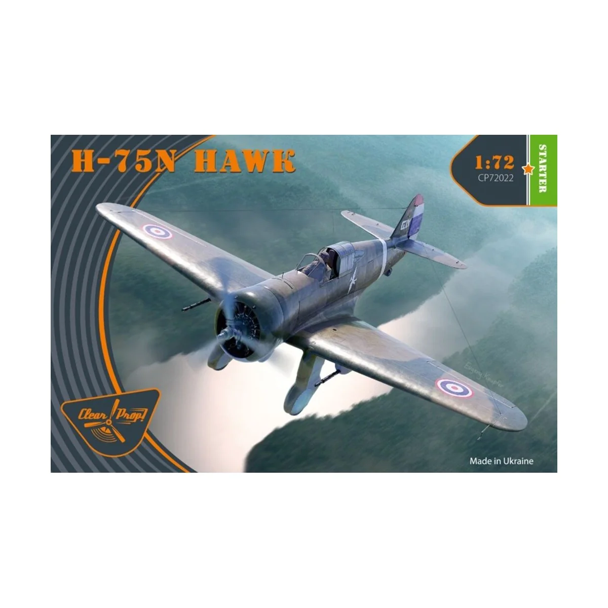 H-75N Hawk, 1/72 - Clear Prop Models CP72022