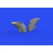 F4F-4 exhausts PRINT for EDUARD - Eduard Accessories 648820