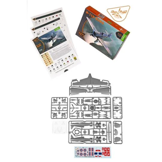 H-75N Hawk, 1/72 - Clear Prop Models CP72022
