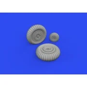 Yak-9D wheels for ZVEZDA - Eduard Accessories 648821