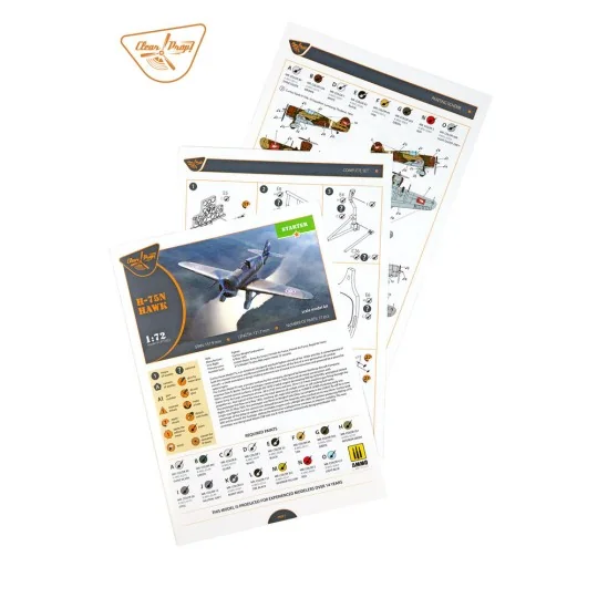 H-75N Hawk, 1/72 - Clear Prop Models CP72022