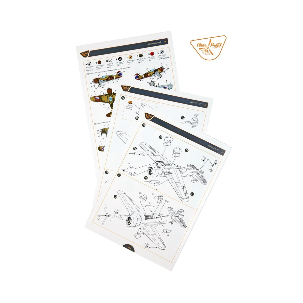 H-75N Hawk, 1/72 - Clear Prop Models CP72022