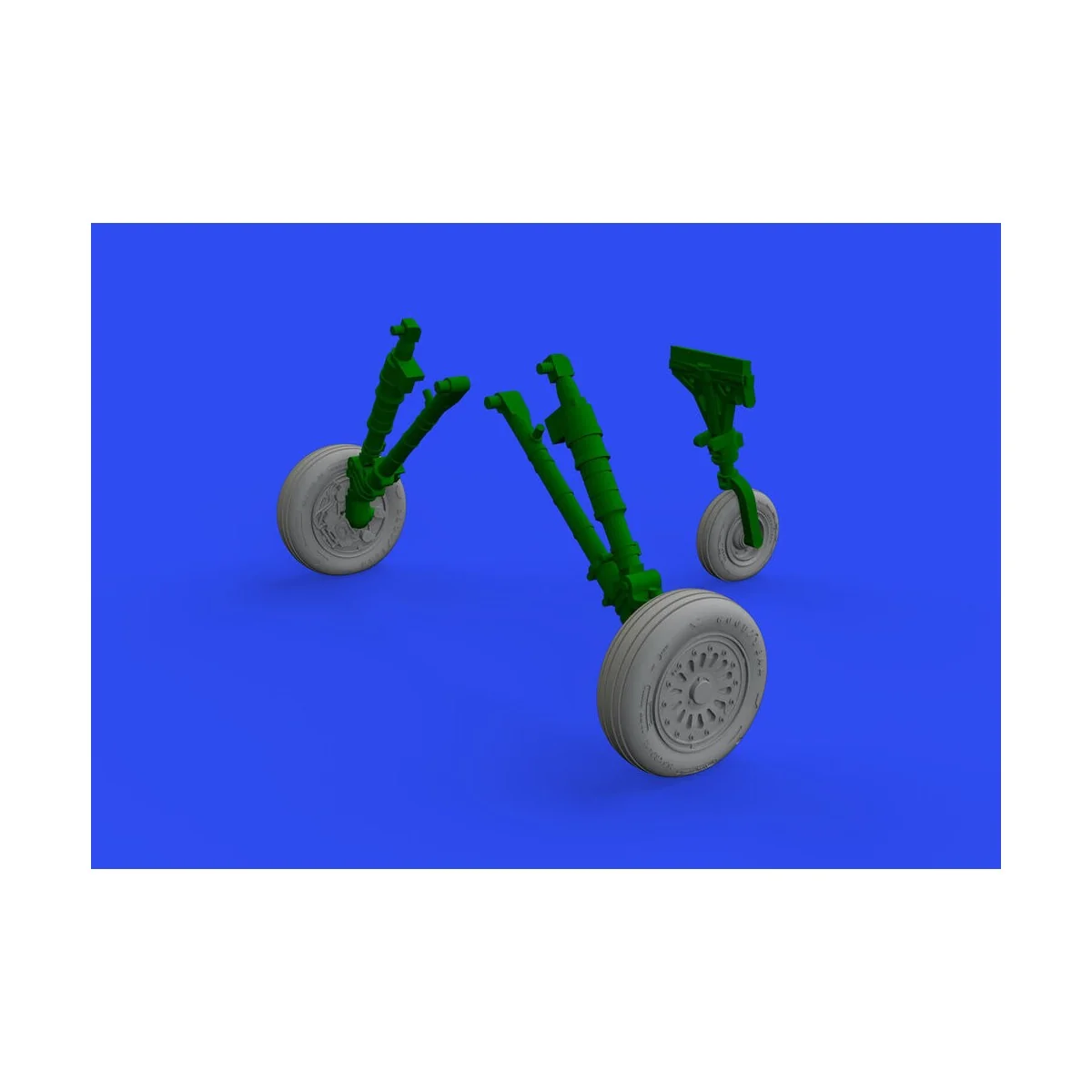 F-16A MLU wheels for KINETIC, 1/48 - Eduard Accessories 648822