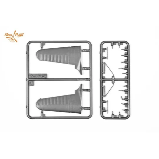 I-16 type 5 (1938-1941), 1/72 - Clear Prop Models CP72025