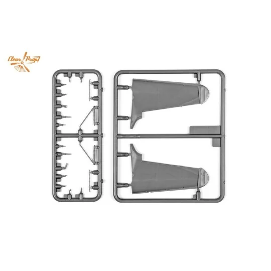 I-16 type 5 (1938-1941), 1/72 - Clear Prop Models CP72025