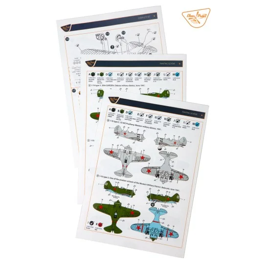 I-16 type 5 (1938-1941), 1/72 - Clear Prop Models CP72025