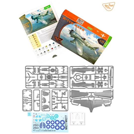 H-75M Hawk, 1/72 - Clear Prop Models CP72029