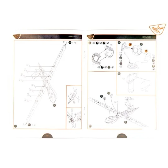 MQ-1C UAV, 1/72 - Clear Prop Models CP72028