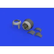 F4F-3 engine mid PRINT 1/48 EDUARD, 1/48 - Eduard Accessories 648825