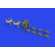 F4F-3 engine mid PRINT 1/48 EDUARD, 1/48 - Eduard Accessories 648825