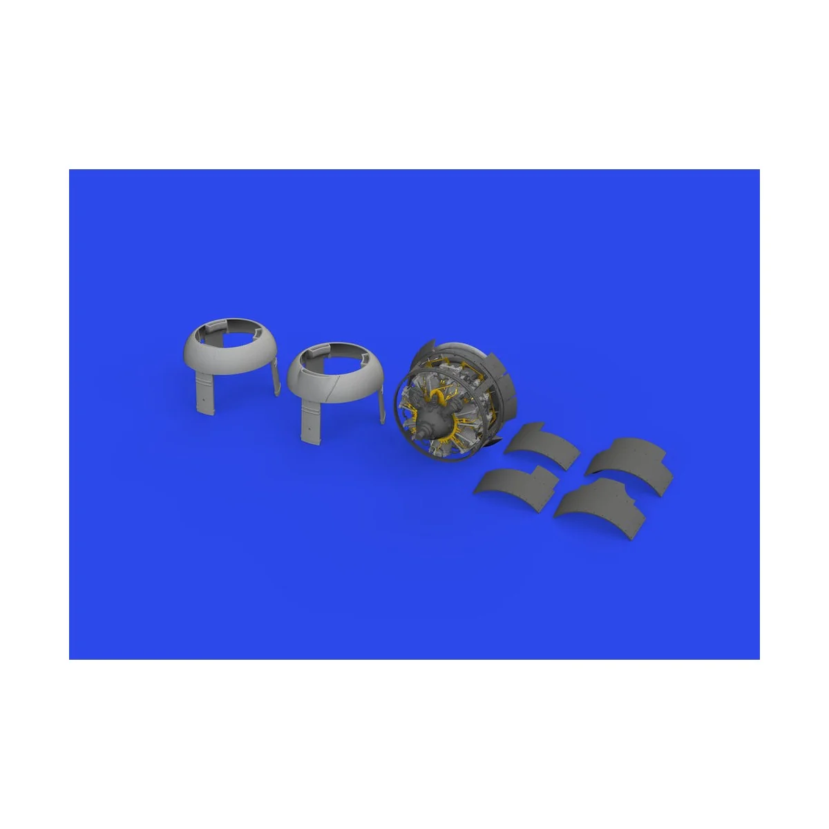 F4F-3 engine late PRINT 1/48 EDUARD - Eduard Accessories 648826