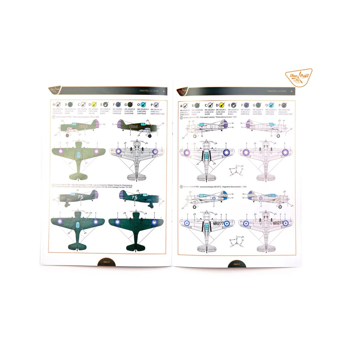 H-75M Hawk, 1/72 - Clear Prop Models CP72029