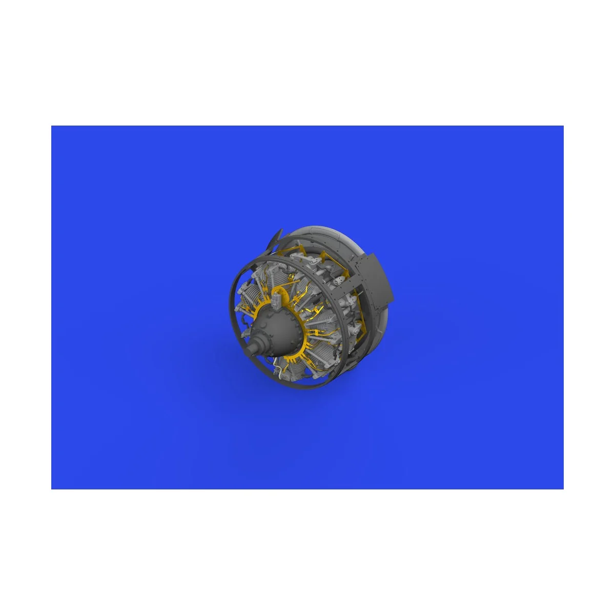 F4F-3A engine PRINT 1/48 EDUARD - Eduard Accessories 648827