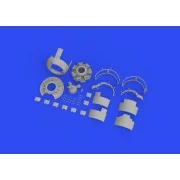 F4F-4 engine PRINT 1/48 EDUARD, 1/48 - Eduard Accessories 648828 F4F-4 engine PRINT 1/48 EDUARD, 1/48 - Eduard Accessories 648828