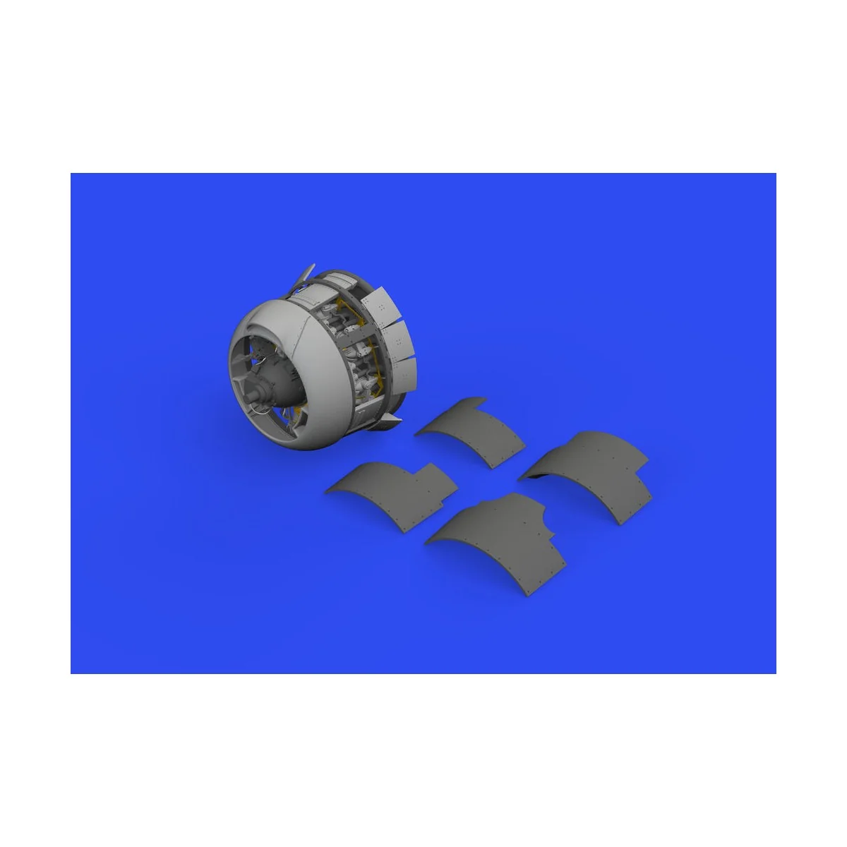 F4F-4 engine PRINT 1/48 EDUARD - Eduard Accessories 648828