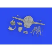 F4F-4 wheel bay PRINT 1/48 EDUARD - Eduard Accessories 648829