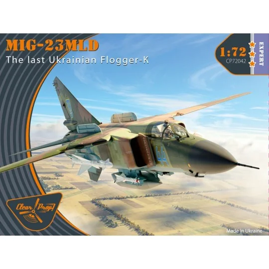 MiG-23MLD The last Ukrainian Flogger-?, 1/72 - Clear Prop Models CP...
