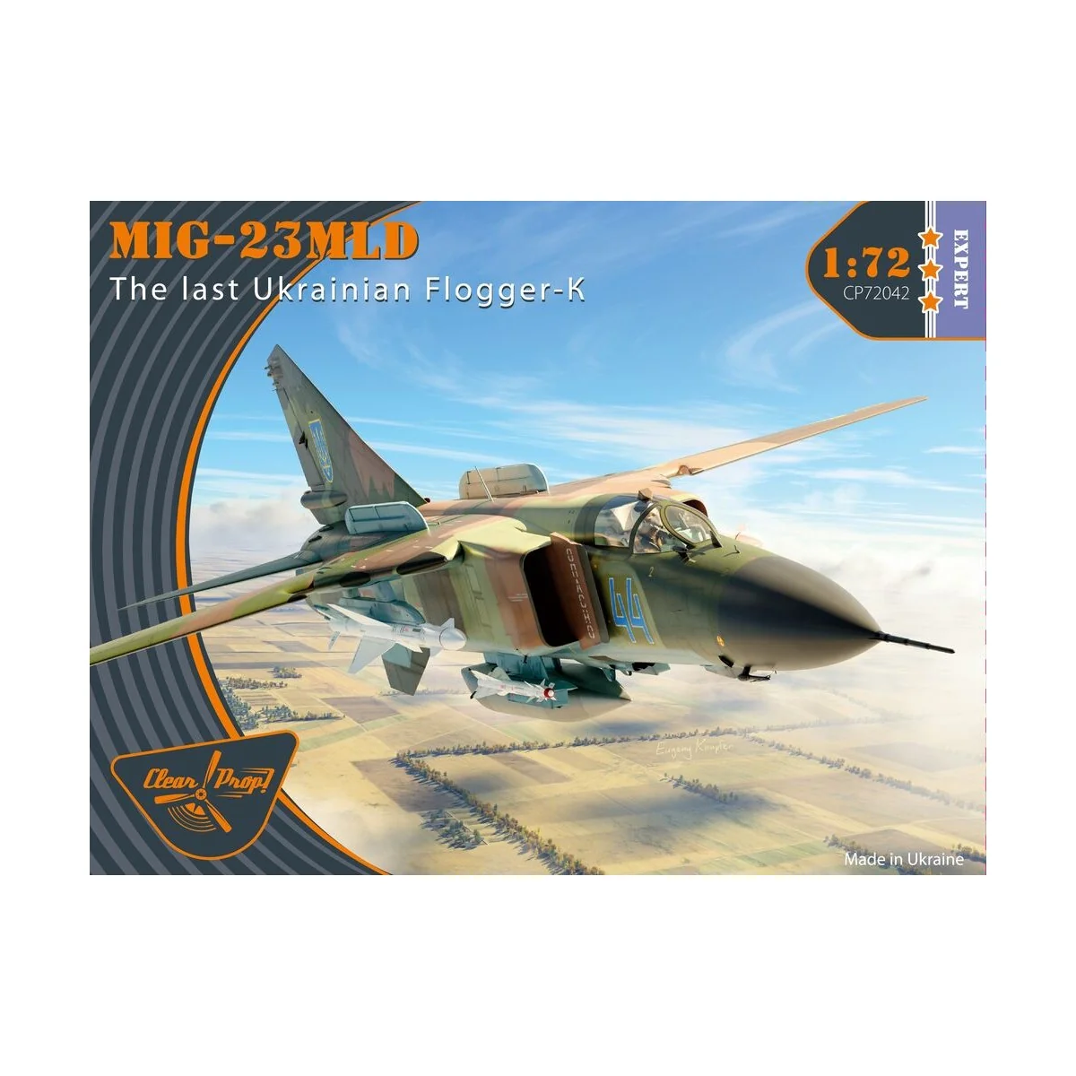 MiG-23MLD The last Ukrainian Flogger-?, 1/72 - Clear Prop Models CP...