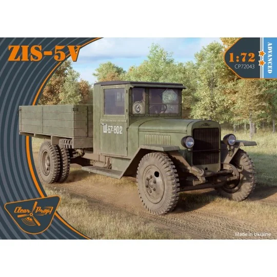 ZiS-5V, 1/72 - Clear Prop Models CP72043
